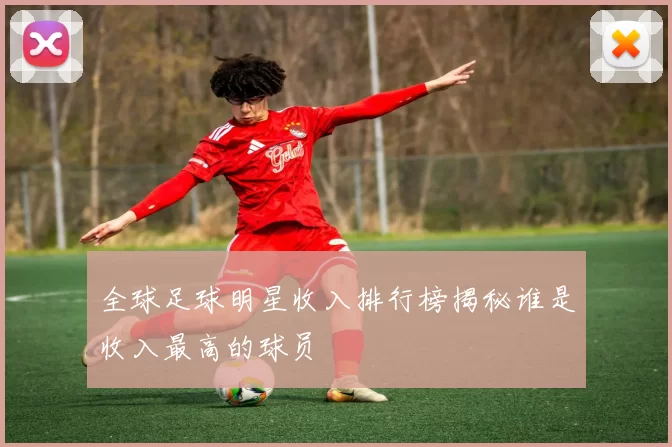 全球足球明星收入排行榜揭秘谁是收入最高的球员